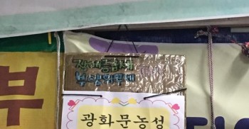 1449일 광화문 농성장!